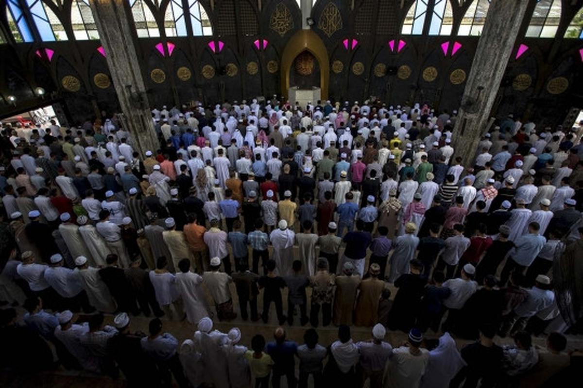 Gema takbir Idul Fitri berkumandang di belahan dunia