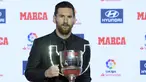 Selama memperkuat Barcelona, Lionel Messi telah 8 kali menjadi top skor di LaLiga. Bahkan, 5 musim terakhir La Pulga lima kali beururutan menjadi El Pichichi. Kini, setelah resmi meninggalkan Barcelona, gelar tersebut akan ramai diperebutkan. Siapa saja? (Foto: AFP/Lluis Gene)