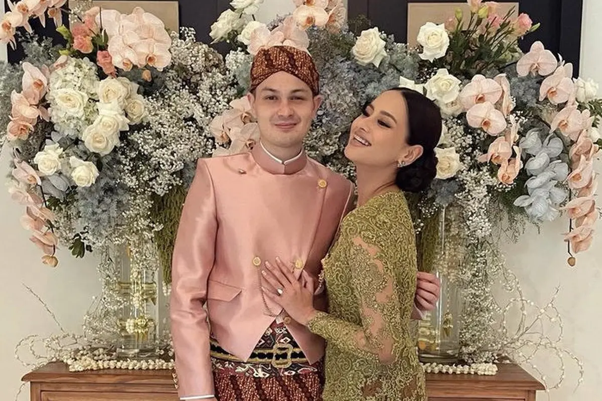 Pesona Amanda Khairunnisa Kenakan Kebaya Hijau di pernikahan Maudy Ayunda