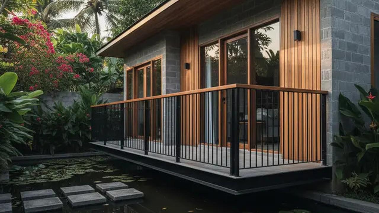 7 Contoh Pagar Balkon Rumah, Inspirasi Desain Aman dan Estetis untuk Hunian Modern