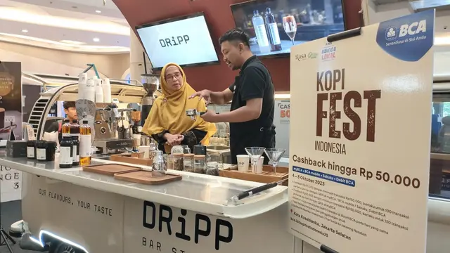 Suasana Kopi Fest Indonesia 2023 di Jakarta Selatan, 4 Oktober 2023. (Foto: Dok Istimewa)