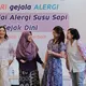 Biasanya gejala alergi protein susu sapi berupa ruam kulit, gangguan pencernaan, bahkan perilaku si kecil yang berubah setelah mengonsumsi susu.  (Foto/dok: Sarihusada)