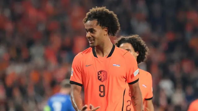 Pemain Belanda Joshua Zirkzee