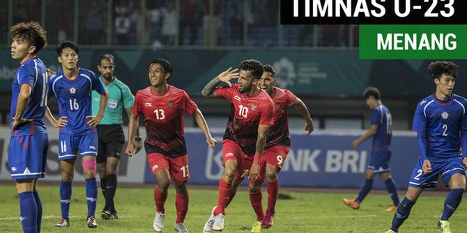 VIDEO Terpopuler 2018: Highlights Sepak Bola Putra, Chinese Taipei Vs Timnas Indonesia 0-4