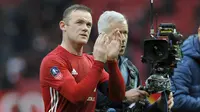 Pencetak gol terbanyak Manchester United (MU) sepanjang masa, Wayne Rooney. (AP Photo/Rui Vieira)