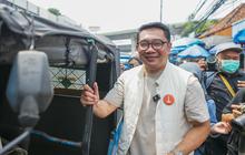 Kampanye Naik Bajaj ke Pasar, Ridwan Kamil Tawarkan Solusi Ini Atasi Keterbatasan Lahan Parkir