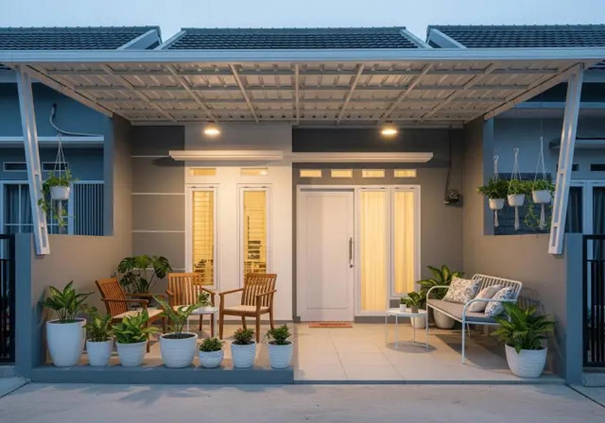 10 Model Rumah 1 Lantai dengan Teras Depan Luas, Inspirasi Hunian Nyaman dan Estetik