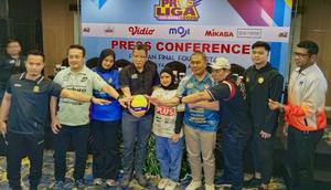 Konferensi pers Final Four Proliga 2026. (Aditya Wani/Bola.com)