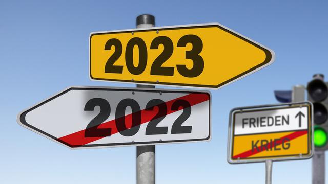 Ilustrasi tahun baru 2023