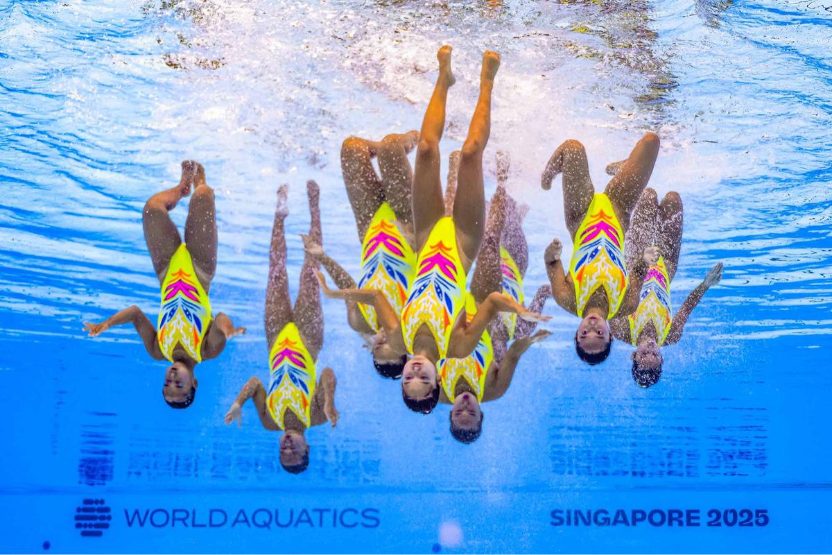 FOTO: Perjuangan Tim Indonesia di Kejuaraan Dunia Akuatik 2025