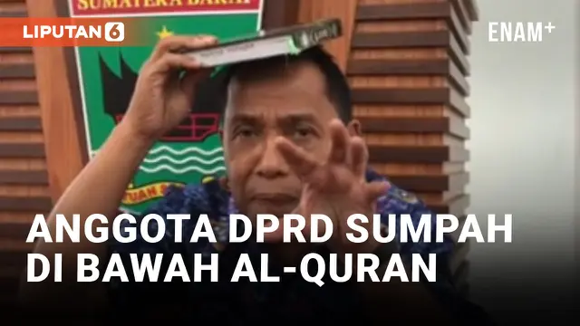 Bersumpah di Bawah Al-Quran, Anggota DPRD Sumbar Bantah Lakukan Pengancaman Terhadap ASN