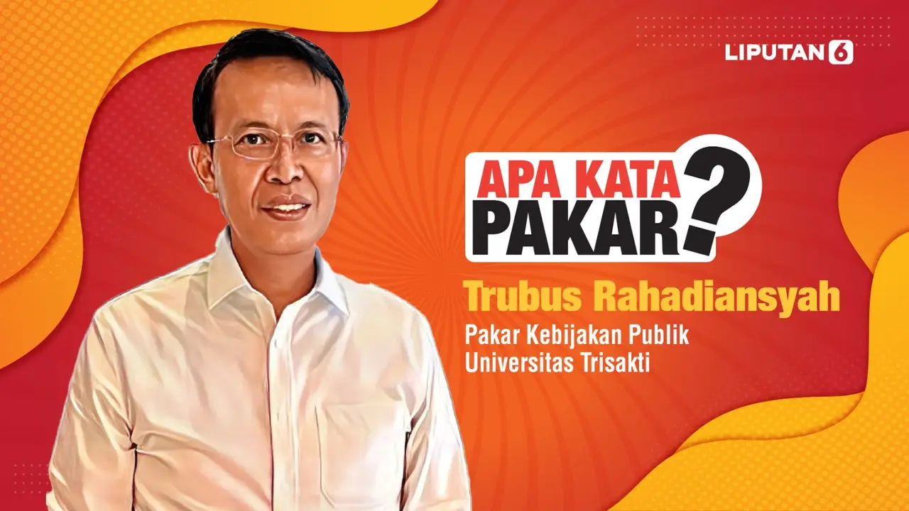 Pakar Kebijakan Publik Universitas Trisakti, Trubus Rahadiansyah (Istimewa)