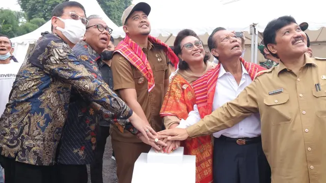 Peresmian Patung Jamin Ginting