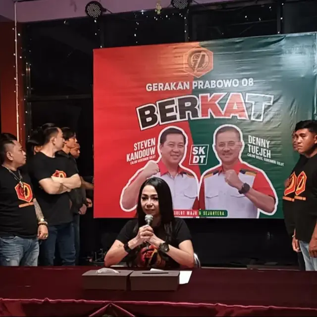 Alasan Gerakan Prabowo 08 Beralih Dukung Steven Kandouw-Denny Tuejeh di Pilgub Sulut