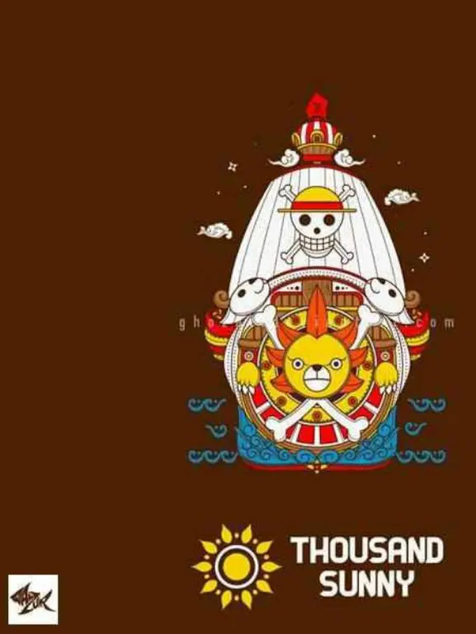 Begini Jika Para Karakter Manga One Piece Dijadikan Wayang