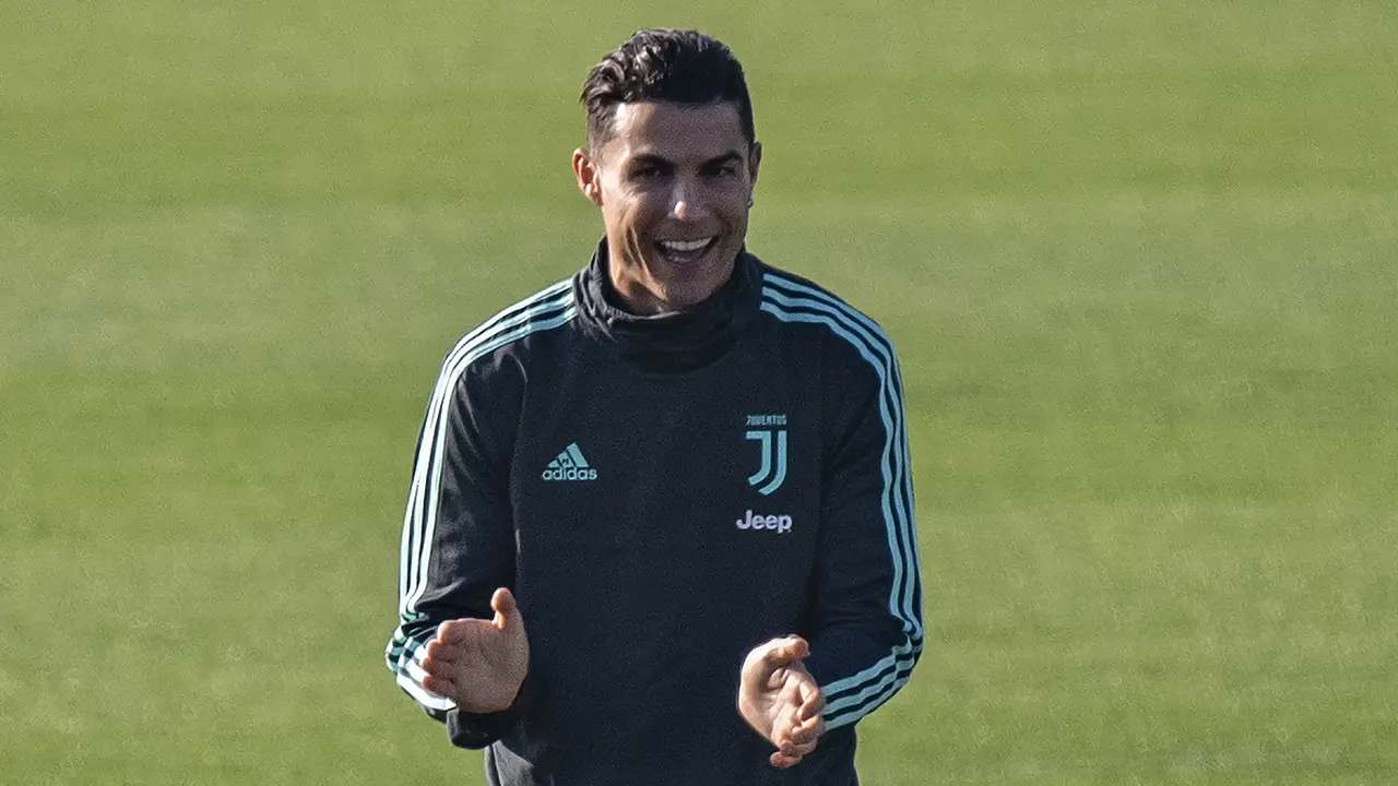 Menengok Latihan Ronaldo Cs Jelang Hadapi Lokomotiv Moscow