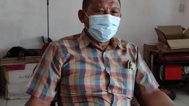Ketua RT 08 Mulyana Kelurahan Damai Baru Balikpapan Kaltim.