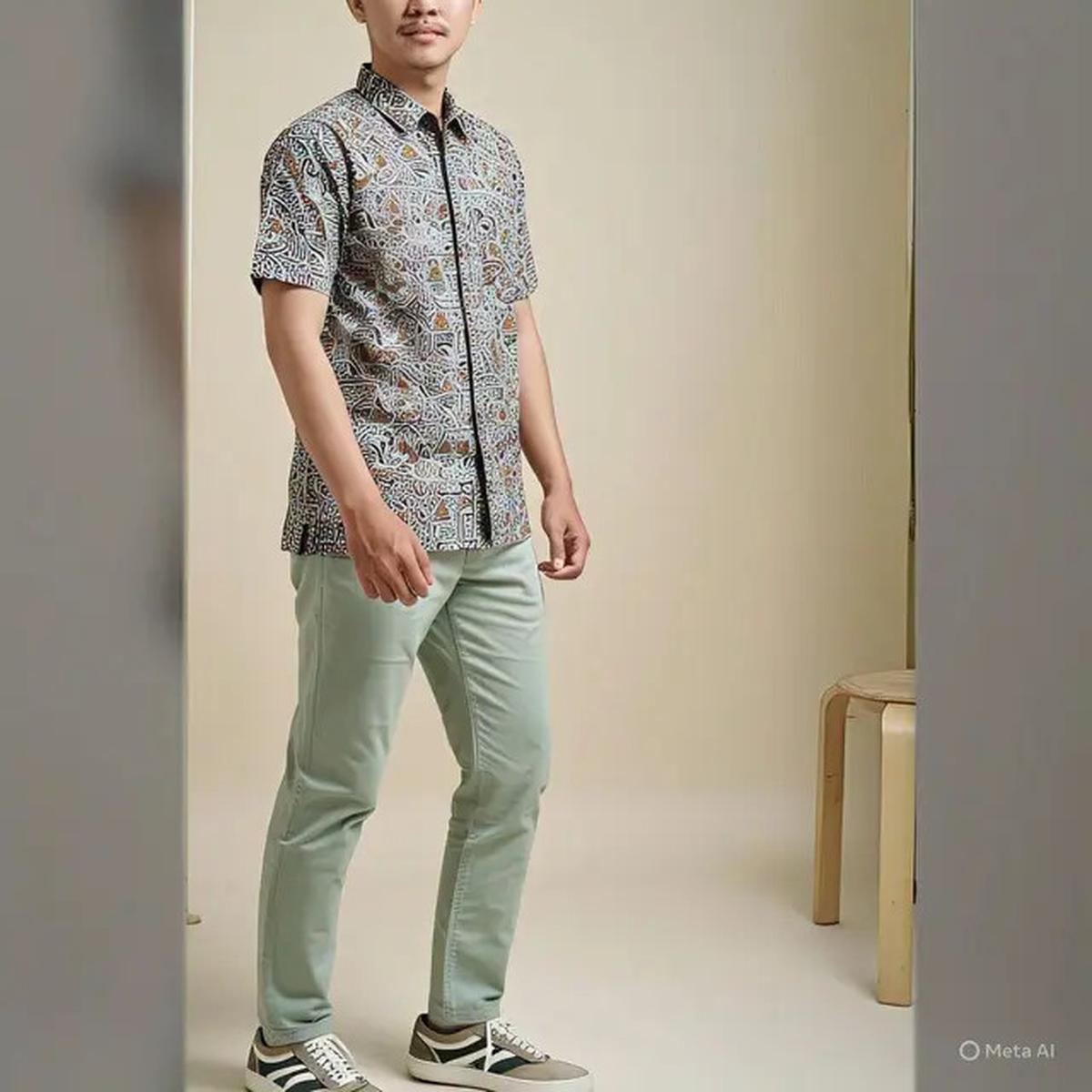 7 Inspirasi Model Kemeja Batik Lengan Pendek Pria Terbaru, Bikin Penampilan Tidak Membosankan di Berbagai Momen