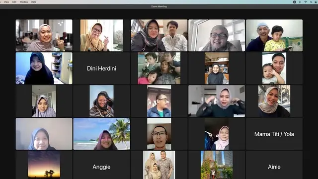 6 Momen Pengajian 4 Bulanan Kehamilan Dian Ayu Lestari, Digelar Secara Virtual
