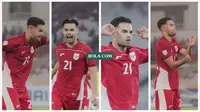 Jens Raven mencetak enam gol saat Timnas Indonesia U-23 melibas Brunei Darussalam 8-0 pada laga perdana Piala AFF U-23 2025 di Stadion Utama Gelora Bung Karno, Jakarta, Selasa (15/7/2025). (Bola.com/Abdul Aziz)