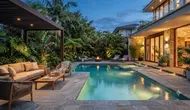 8 Inspirasi Outdoor Lounge di Belakang Rumah dengan Kolam Mini, Ciptakan Sudut Relaksasi yang Fungsional