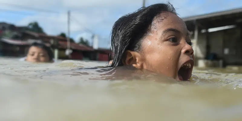 20170105- Malaysia Masih Dilanda Banjir-Jakarta-Afp Photo