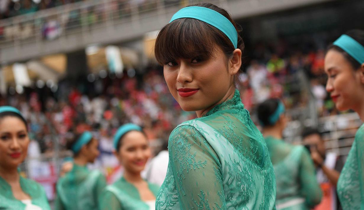 Photo Pose Menggoda Gadis Gadis Cantik F1 Malaysia Bola Liputan6 Com