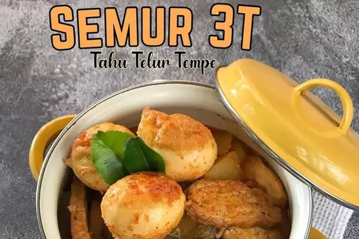 Semur 3T (Tahu Telur Tempe)