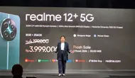 Realme 12 Plus debut global di Indonesia dengan harga Rp 4,1 juta. (Liputan6.com/ Agustinus Mario Damar)