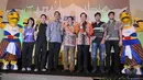 Suasana konferensi pers BCA Indonesia Open Series Premier 2015, Jakarta, Senin (25/5/2015). Nomor ganda putra dan ganda campuran menjadi andalan PBSI untuk meraih gelar. (Liputan6.com/Herman Zakharia)