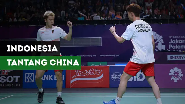 VIDEO: Indonesia Tantang China di Final usai Taklukkan Jepang 3-1