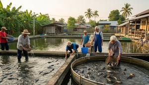 Cara Ternak Lele Panen 2 Bulan untuk Pensiunan di Desa/Gemini AI