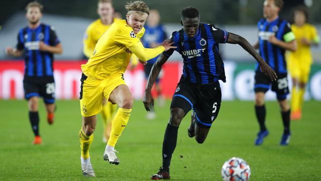 FOTO: Erling Haaland Dua Gol, Borussia Dortmund Libas Brugge 3-0