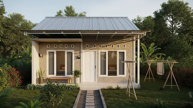 Desain Rumah 50 Juta dengan Ventilasi Silang Alami