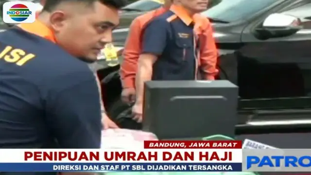 Polda Jawa Barat mengungkap kasus penipuan dan penggelapan pemberangkatan haji dan umrah yang di lakukan oleh PT Solusi Balad Lumampah.