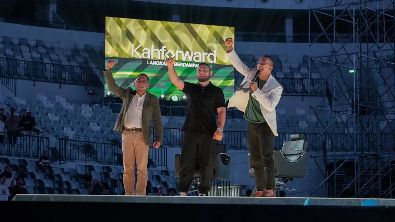 Kahforward Gandeng Khabib Nurmagomedov Beri Inspirasi Generasi Muda untuk Ciptakan Perubahan Positif
