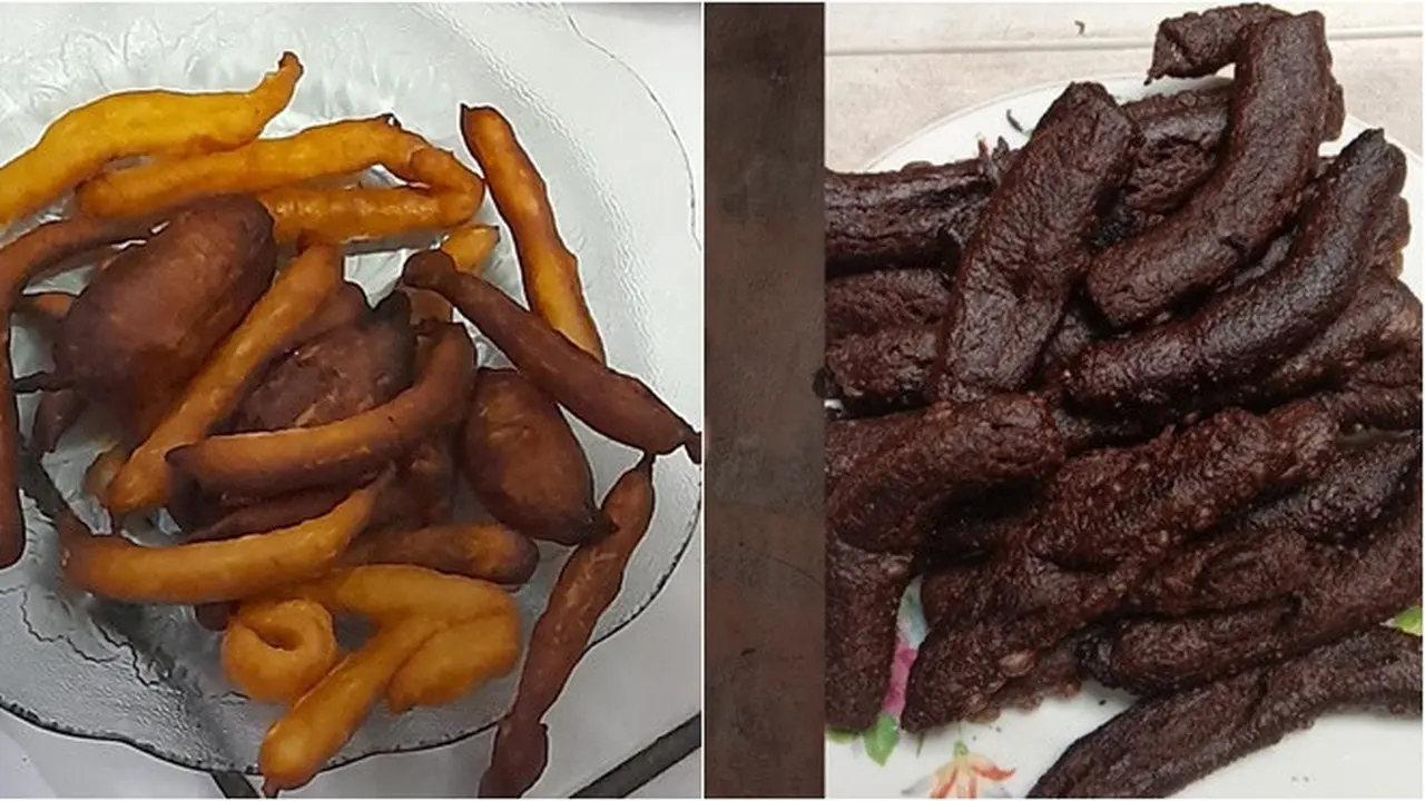 6 Potret Churros Gosong Ini Auto Gagal Dijadikan Sajian Lebaran