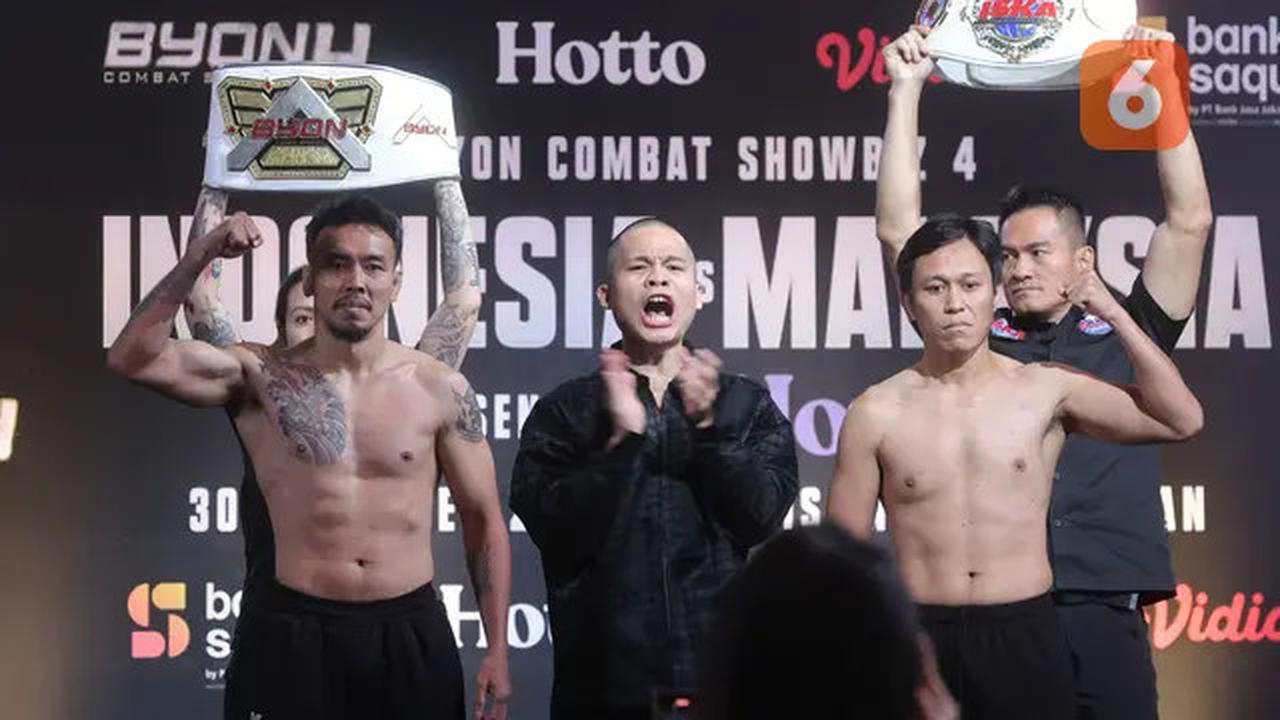 Foto: Panasnya Face Off di Byon Combat Showbiz Volume 4 Indonesia vs Malaysia