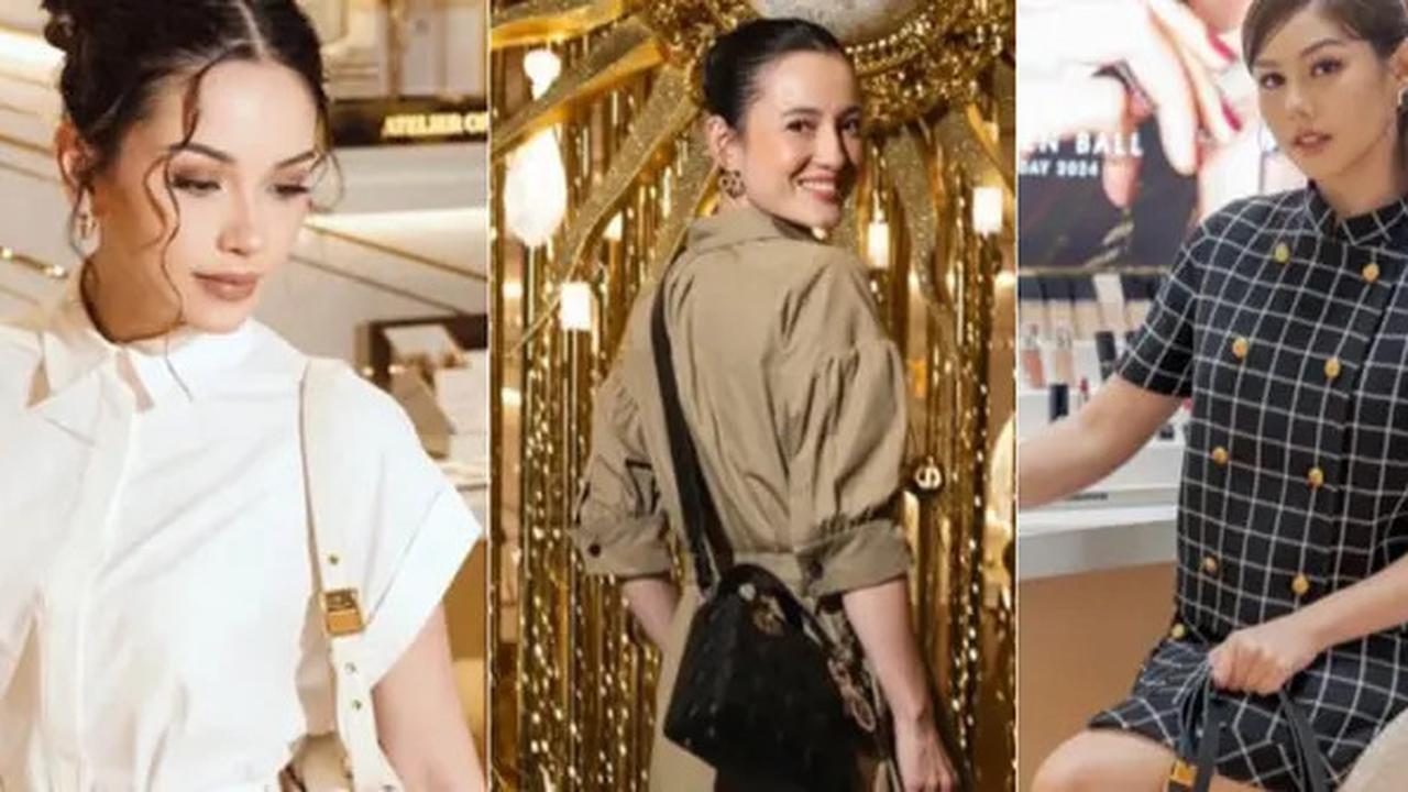 Deretan Artis Tampil Cantik & Menawan Kenakan Dior saat Hadir di Dior Beauty Holiday 2024, Alyssa Daguise hingga Julie Estelle