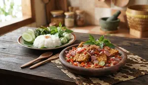 Resep Tempe Penyet Sambal Kecombrang, Menu Rumahan yang Bikin Nambah Nasi