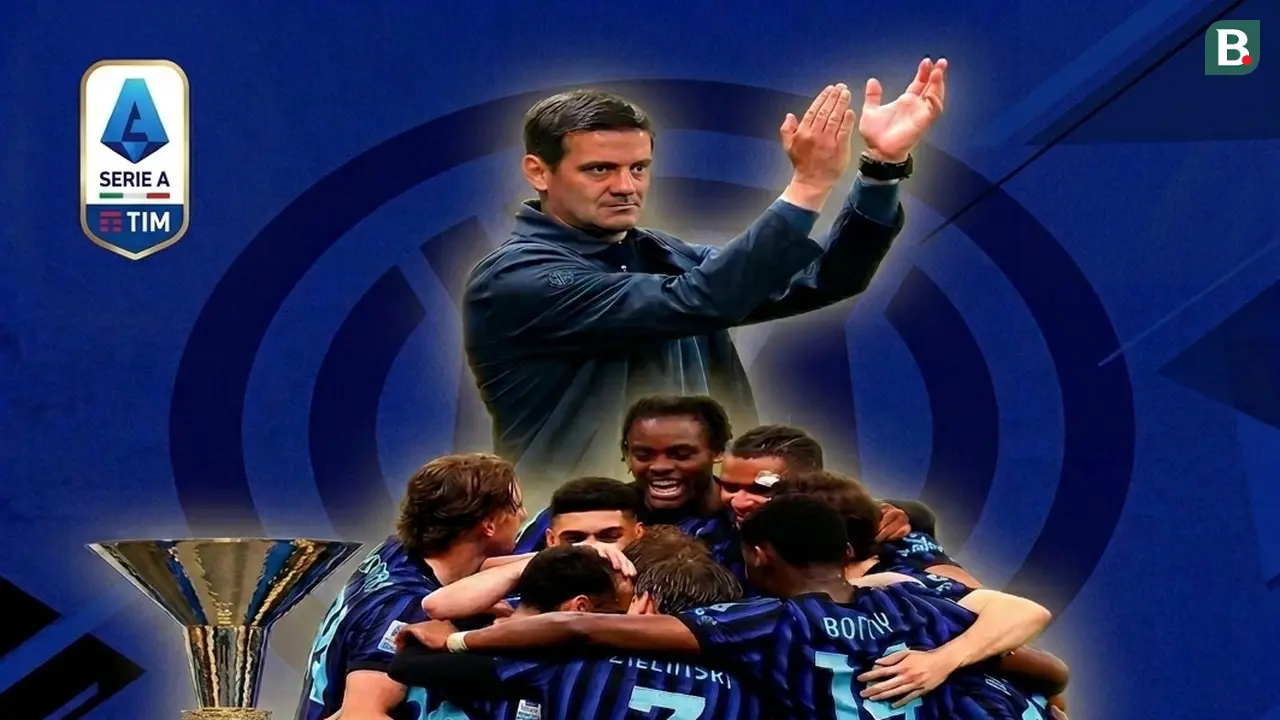 Ilustrasi Inter Milan juara Serie A. (Bola.com/AFP/Gemini)