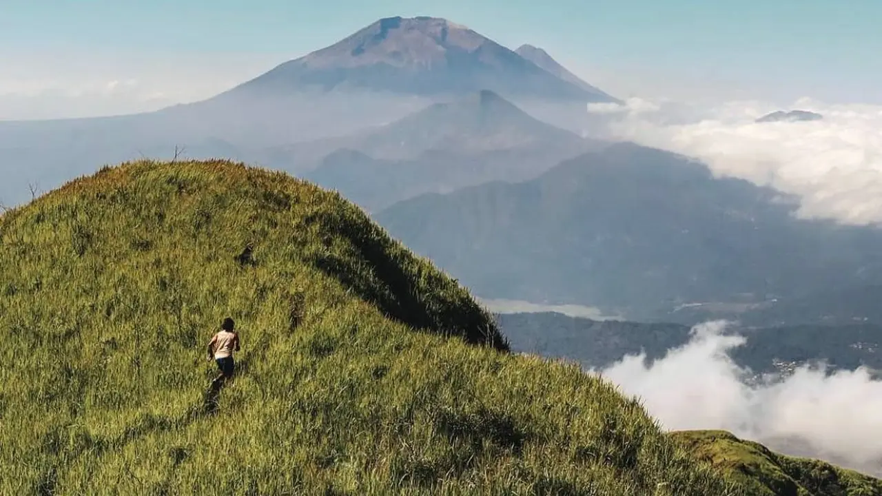 Gunung Ungaran di jalur perantunan