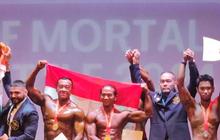 Kembali Bawa Medali Emas, Momen Rizki dan Ridho DA Kembali Juara 1 Kejuaraan Binaragawan Indonesia