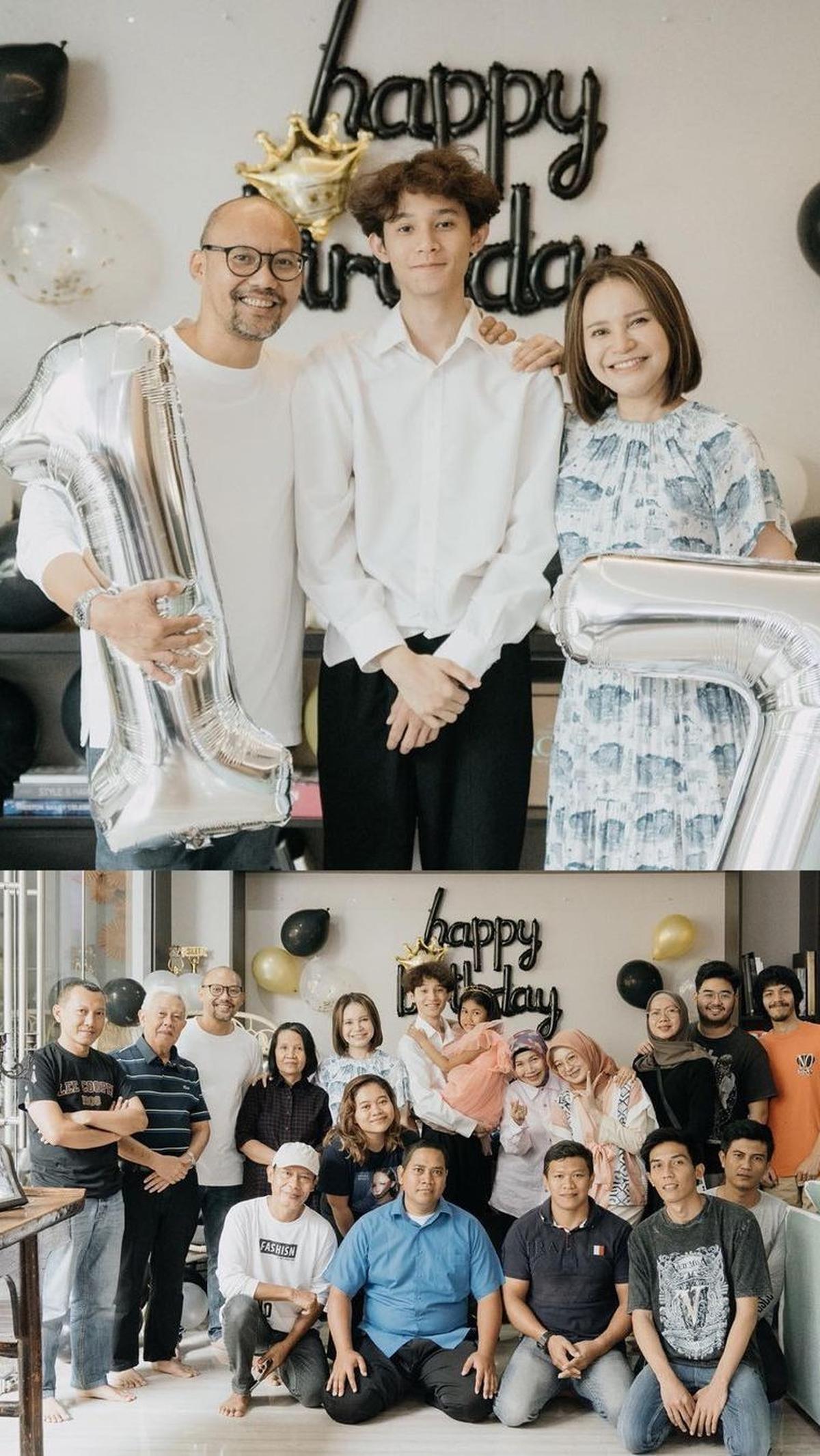 Rizky tumbuh menjadi remaja dengan postur tubuh yang tinggi, bahkan melampaui kedua orangtuanya.