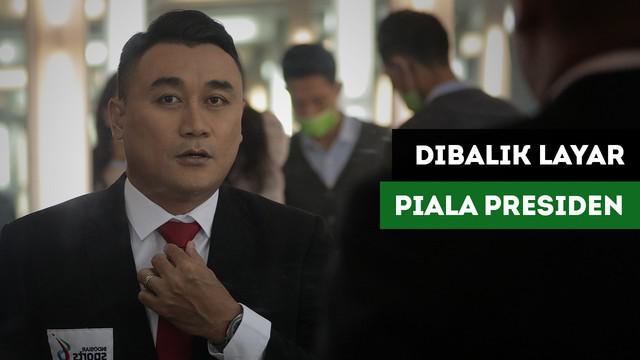 Melihat di balik layar persiapan komentator Piala Presiden 2018 bersama Rendra Soedjono.