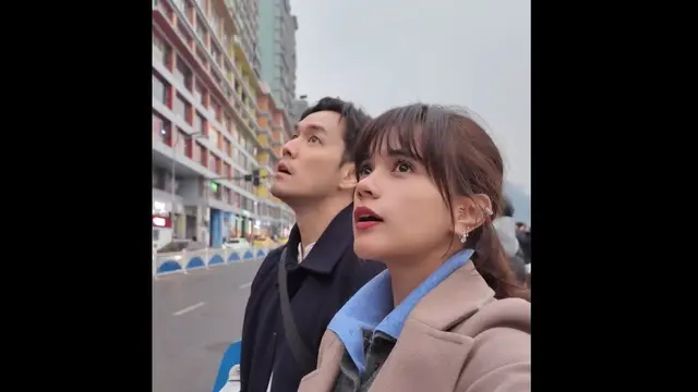 Audi Marissa Liburan Akhir Tahun di Cina