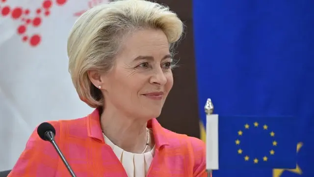 Presiden Komisi Eropa Uni Eropa Ursula von der Leyen.