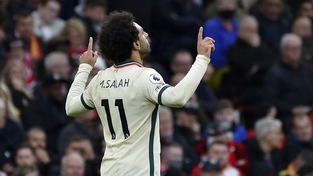 Foto: Hattrick Mohamed Salah ke gawang Manchester United di Liga Inggris Catat Beberapa Rekor Saingi Cristiano Ronaldo