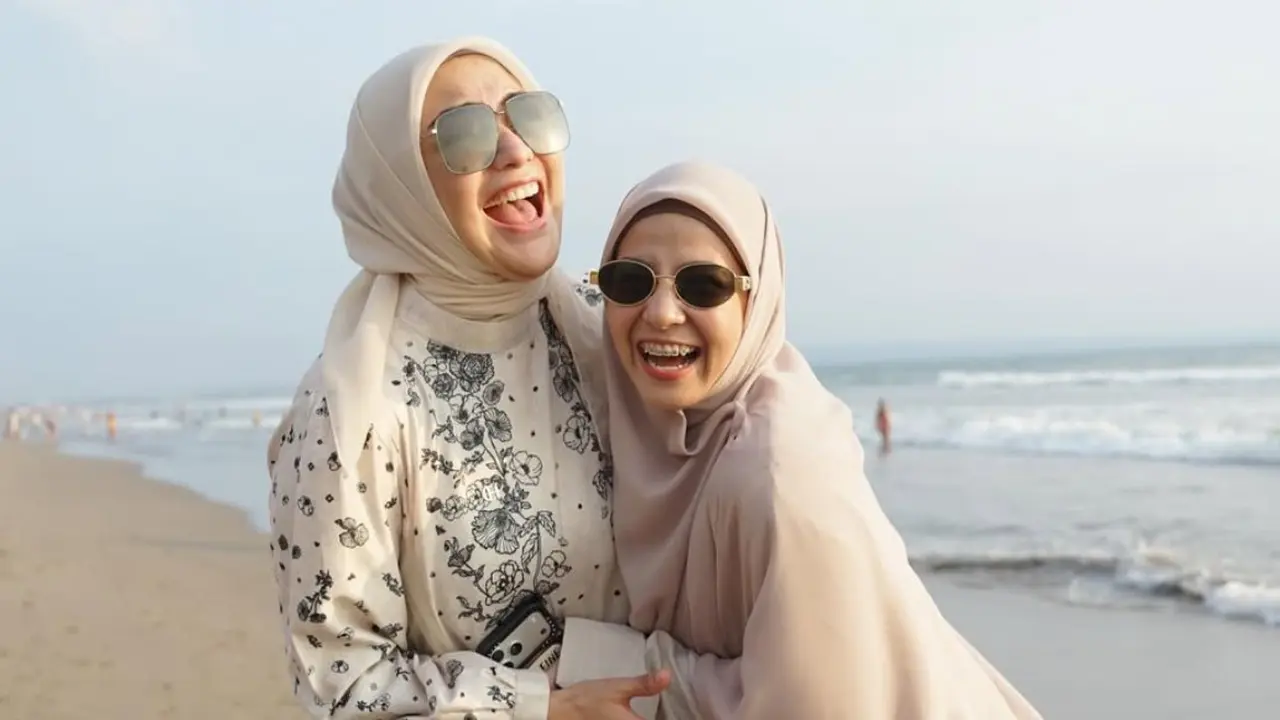 Natasha Rizky dan Citra Kirana Liburan ke Bali. [@natasharizkynew]