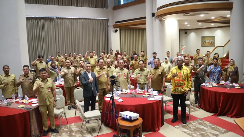 BSKDN Kemendagri menandatangani komitmen pemanfaatan Pusat Jejaring Inovasi Daerah (Puja Indah) dengan sejumlah pemerintah daerah. (Istimewa)